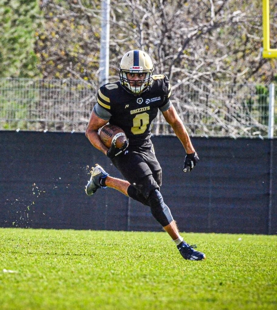 Jason Diaz Jr. Moments After Interception Playing Professional Football Overseas in France